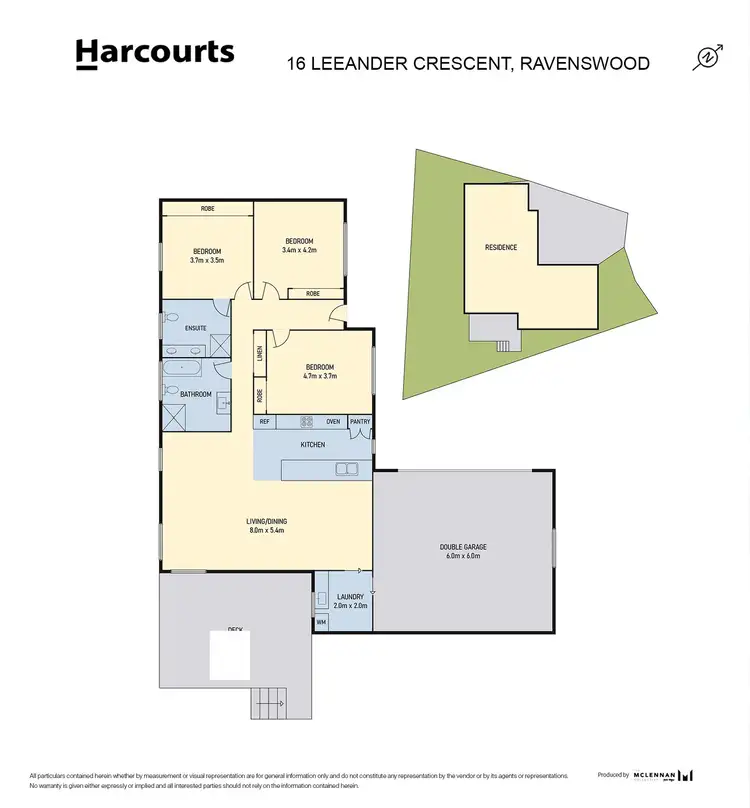 Floorplan of Homely house listing, 16 Leeander Crescent, Ravenswood TAS 7250
