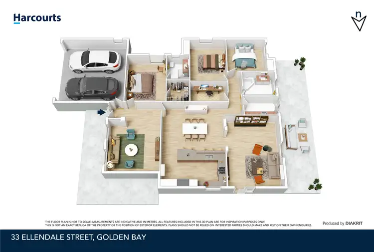 Floorplan of Homely house listing, 33 Ellendale Street, Golden Bay WA 6174