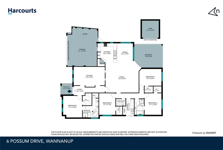 Floorplan of Homely house listing, 6 Possum Drive, Wannanup WA 6210