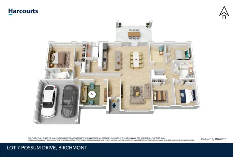Floorplan of Homely house listing, Lot 7 Possum Place, Birchmont WA 6214