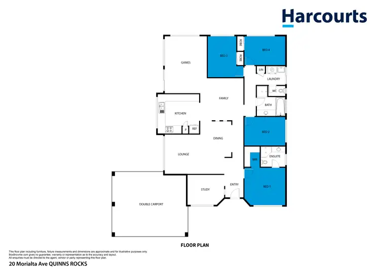 Floorplan of Homely house listing, 20 Morialta Avenue, Quinns Rocks WA 6030