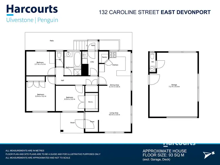 Floorplan of Homely house listing, 132 Caroline Street, East Devonport TAS 7310