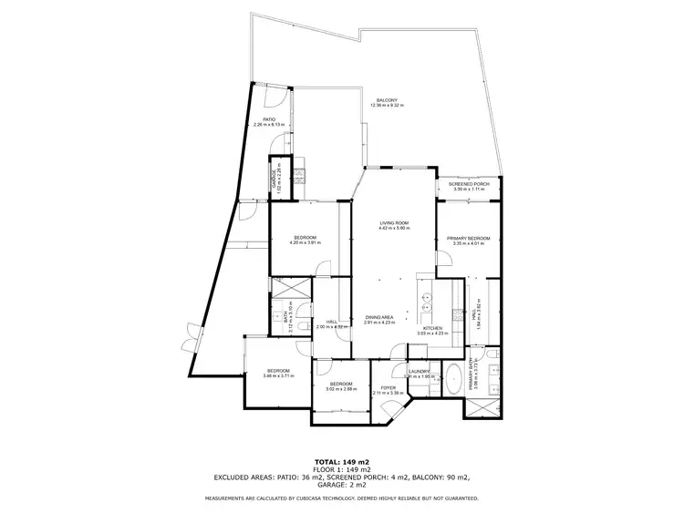 Floorplan of Homely apartment listing, 1/5 North Terrace, Burnie TAS 7320