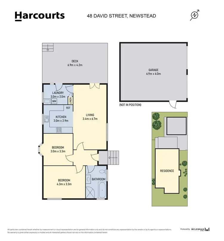 Floorplan of Homely house listing, 48 David Street, Newstead TAS 7250
