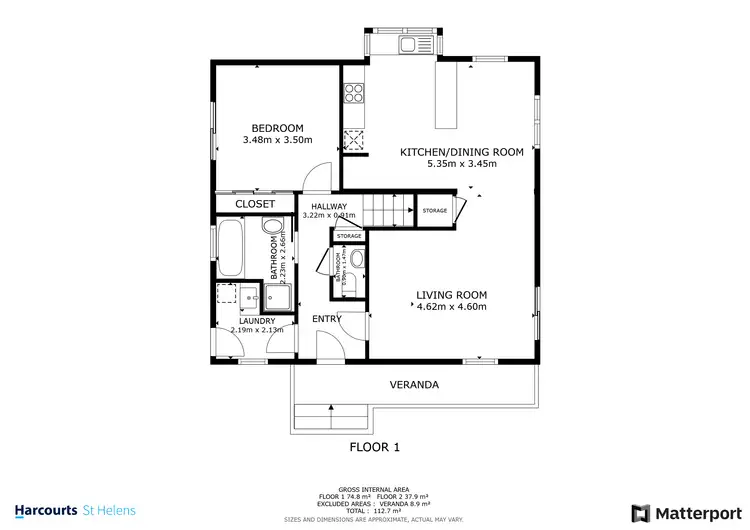 Floorplan of Homely house listing, 7 Wallace Avenue, Bicheno TAS 7215