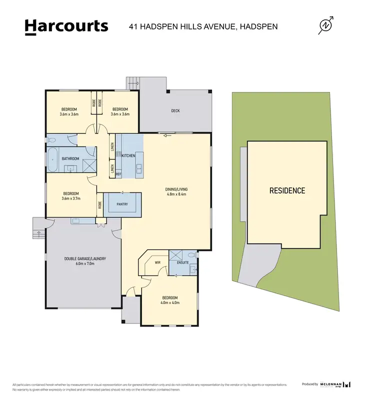 Floorplan of Homely house listing, 41 Hadspen Hills Avenue, Hadspen TAS 7290