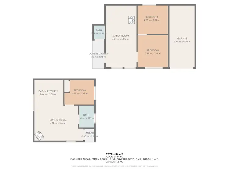Floorplan of Homely house listing, 3 Tomray Drive, Brandum TAS 7304