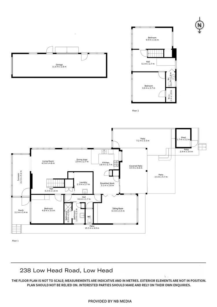 Floorplan of Homely house listing, 238 Low Head Road, Low Head TAS 7253