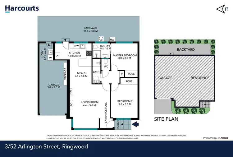 Floorplan of Homely unit listing, 3/52 Arlington Street, Ringwood VIC 3134