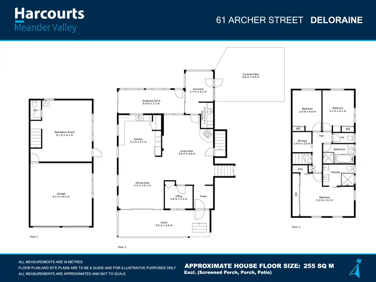 Floorplan of Homely house listing, 61 Archer Street, Deloraine TAS 7304