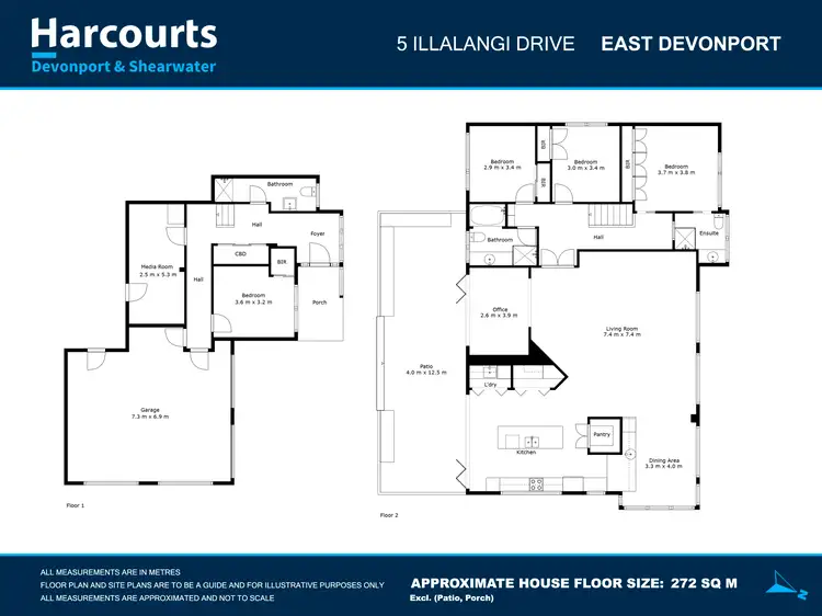 Floorplan of Homely house listing, 5 Illalangi Drive, East Devonport TAS 7310