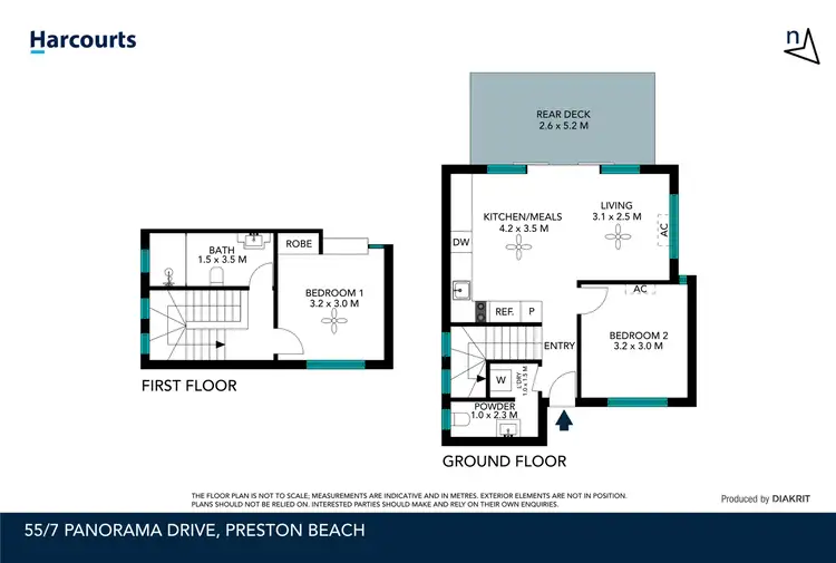 Floorplan of Homely unit listing, 55/7 Panorama Drive, Preston Beach WA 6215
