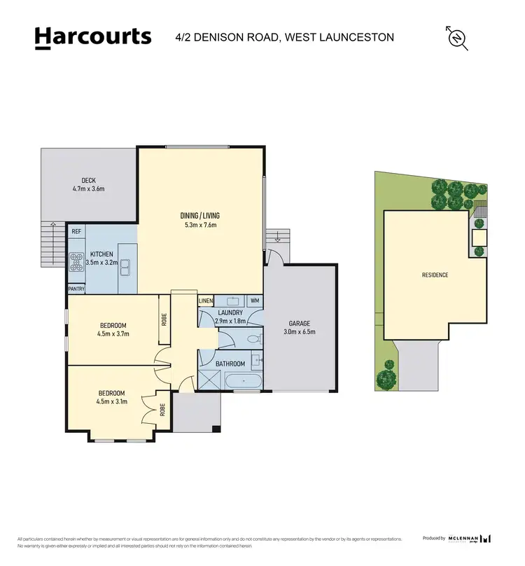 Floorplan of Homely unit listing, 4/2 Denison Road, West Launceston TAS 7250