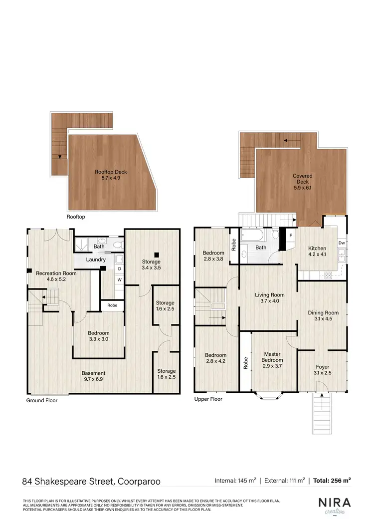 Floorplan of Homely house listing, 84 Shakespeare Street, Coorparoo QLD 4151