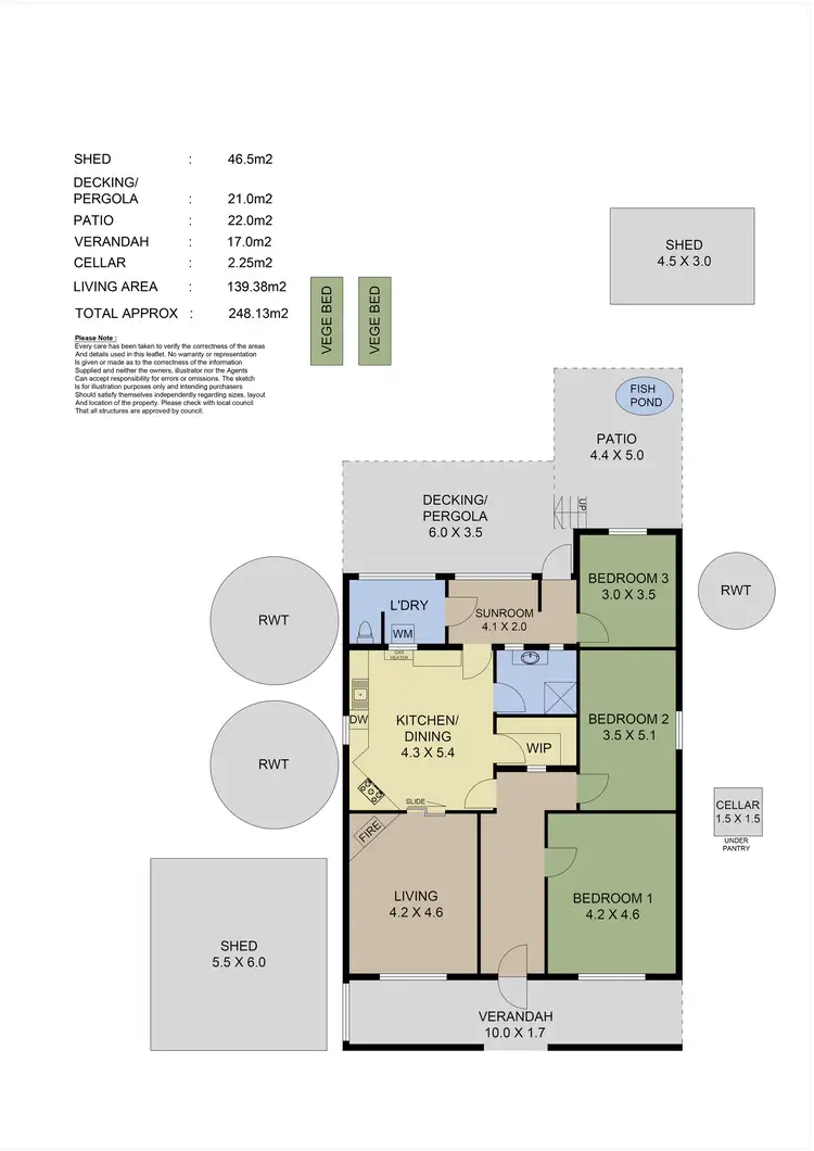 Floorplan of Homely house listing, 18 Walker Street, Macclesfield SA 5153