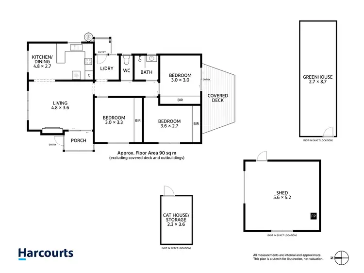 Floorplan of Homely house listing, 8 Ronald Crescent, Somerset TAS 7322