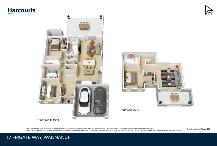 Floorplan of Homely house listing, 17 Frigate Way, Wannanup WA 6210