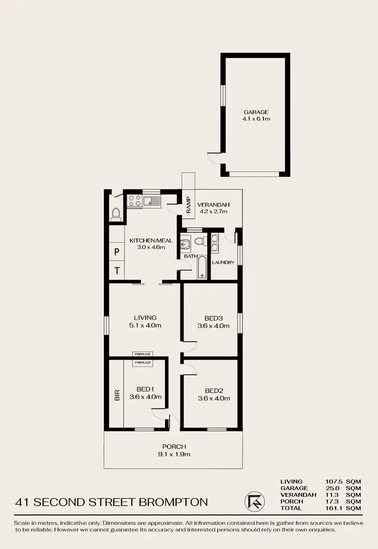 Floorplan of Homely house listing, 41 Second Street, Brompton SA 5007