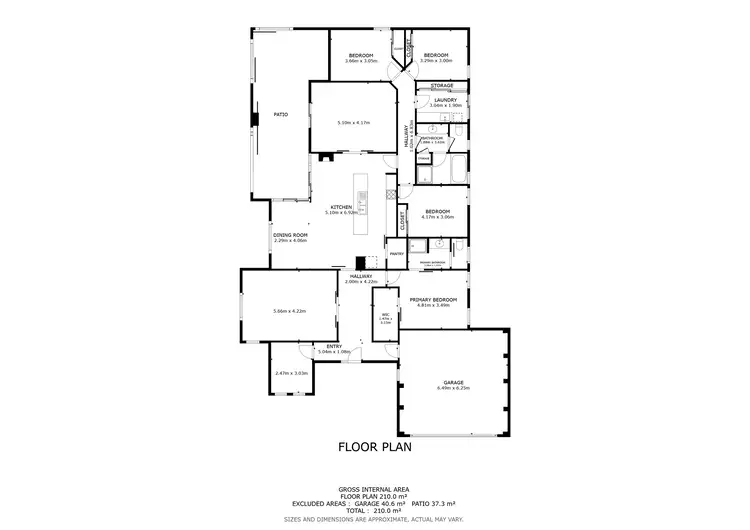 Floorplan of Homely house listing, 18 Webb Street, Holbrook NSW 2644
