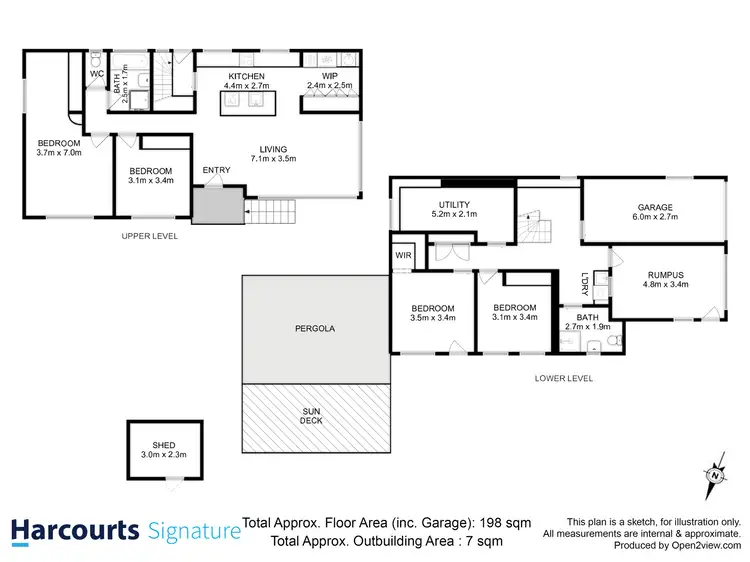 Floorplan of Homely house listing, 60 Lindhill Avenue, Geilston Bay TAS 7015