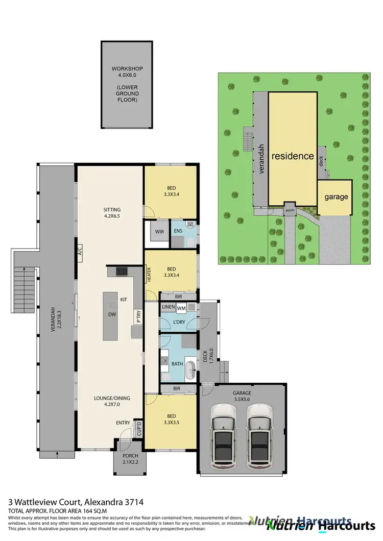 Floorplan of Homely house listing, 3 Wattleview Court, Alexandra VIC 3714
