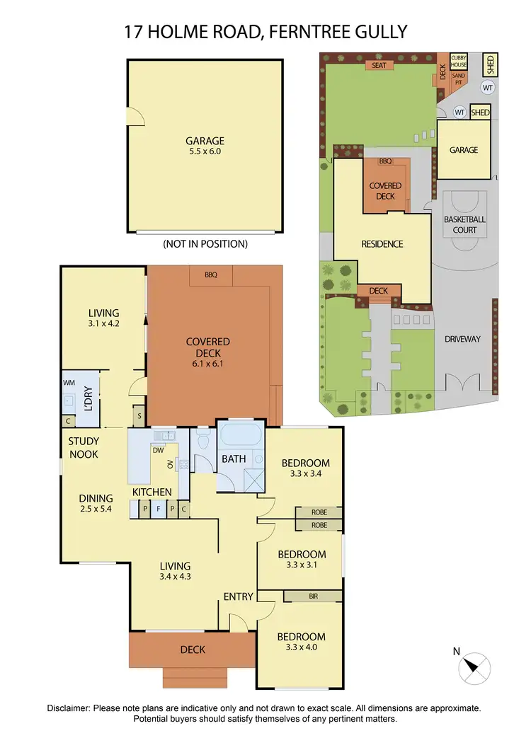 Floorplan of Homely house listing, 17 Holme Road, Ferntree Gully VIC 3156