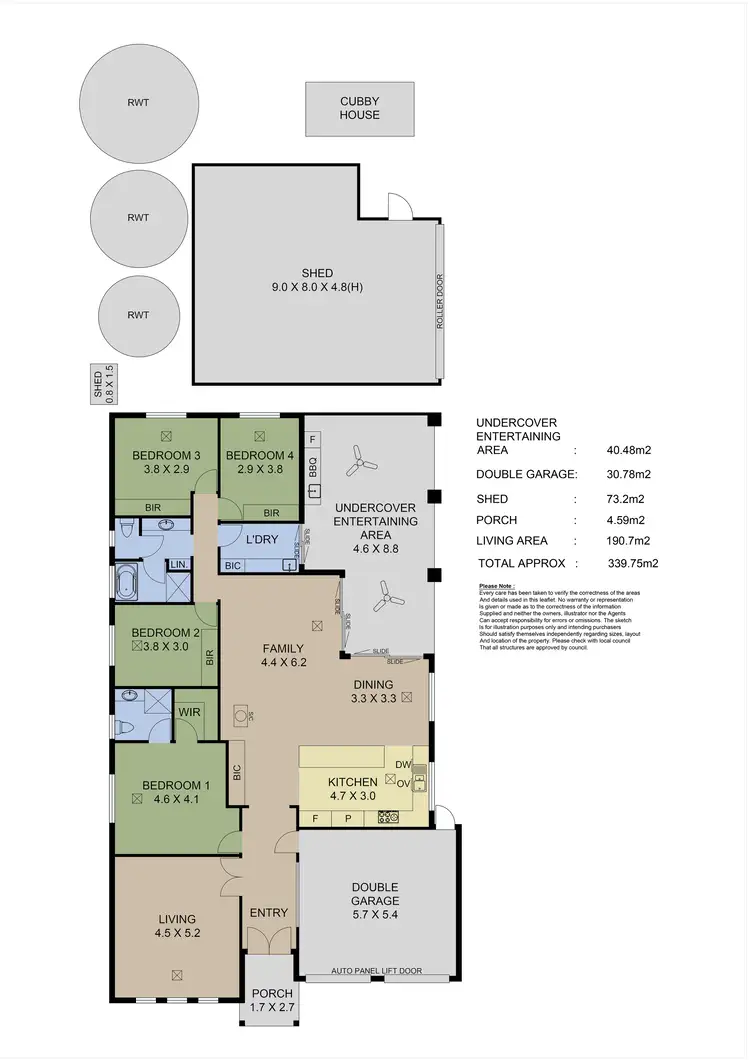 Floorplan of Homely house listing, 7 Bugle Range Road, Macclesfield SA 5153