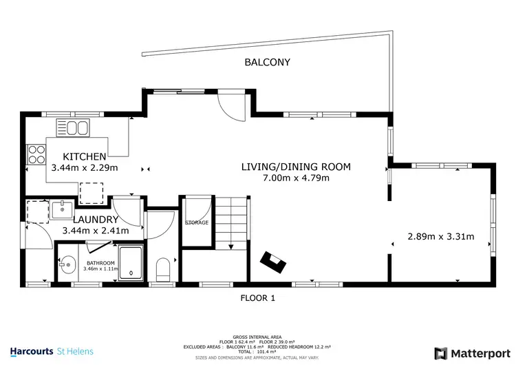Floorplan of Homely house listing, 41 Parnella Drive, Stieglitz TAS 7216