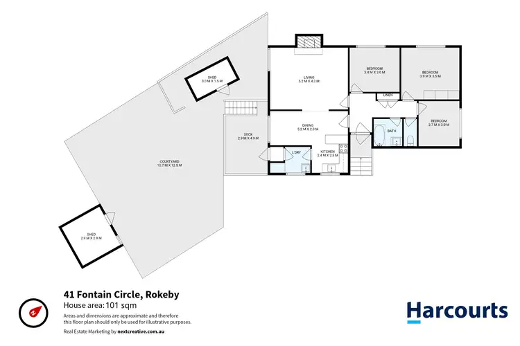 Floorplan of Homely house listing, 41 Fontain Circle, Rokeby TAS 7019