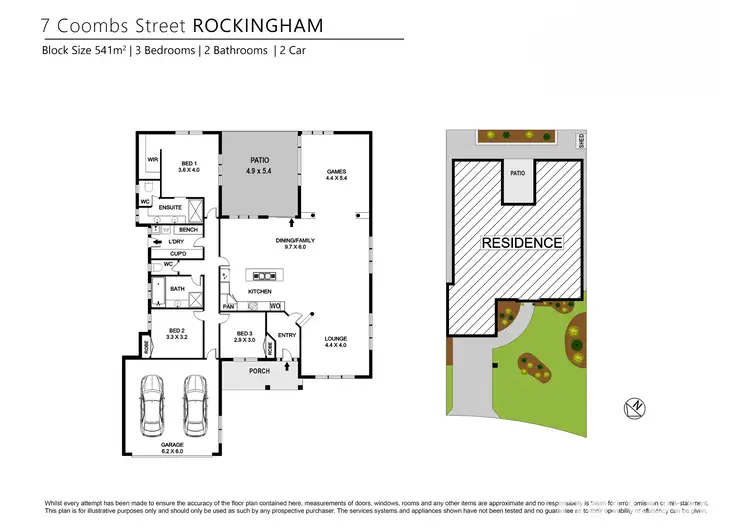 Floorplan of Homely house listing, 7 Coombs Street, Rockingham WA 6168