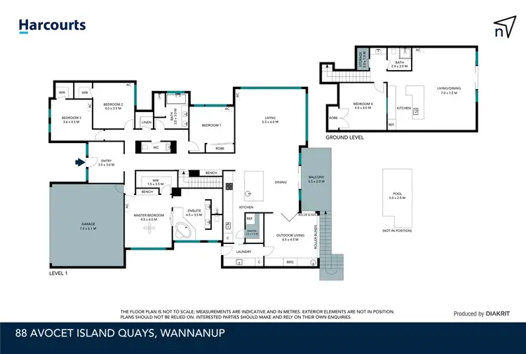 Floorplan of Homely house listing, 88 Avocet Island Quays, Wannanup WA 6210