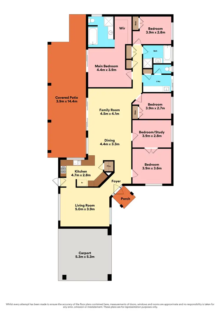 Floorplan of Homely house listing, 6 Royal Scot Loop, Currambine WA 6028