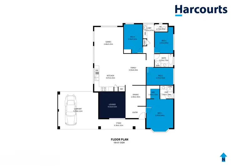 Floorplan of Homely house listing, 3 Oriole Gardens, Bennett Springs WA 6063