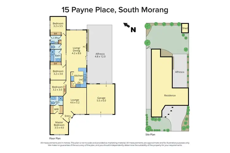 Floorplan of Homely house listing, 15 Payne Place, South Morang VIC 3752