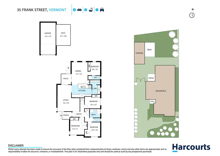Floorplan of Homely house listing, 35 Frank Street, Vermont VIC 3133