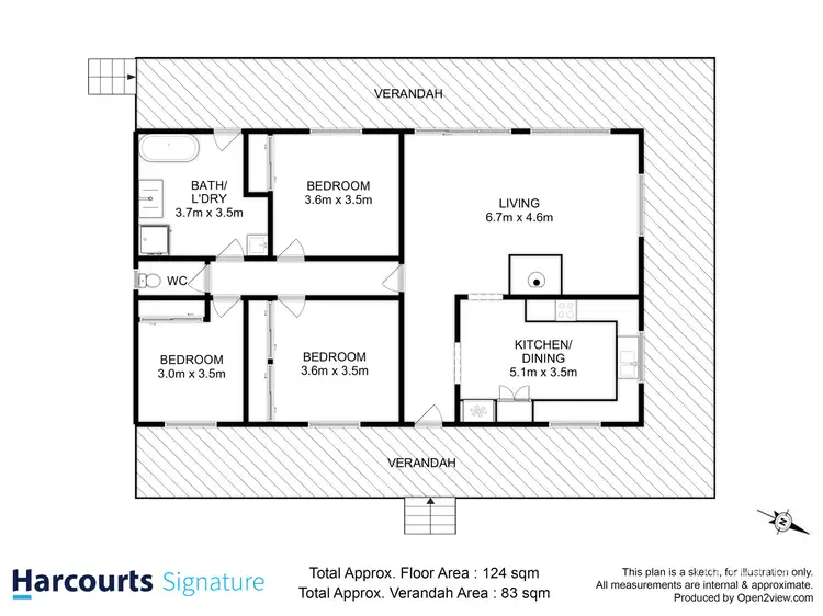 Floorplan of Homely house listing, 222 Forest Road, Rhyndaston TAS 7120