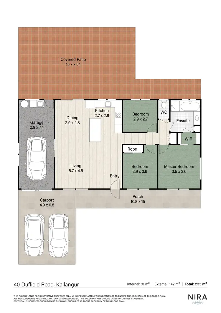 Floorplan of Homely house listing, 40 Duffield Road, Kallangur QLD 4503
