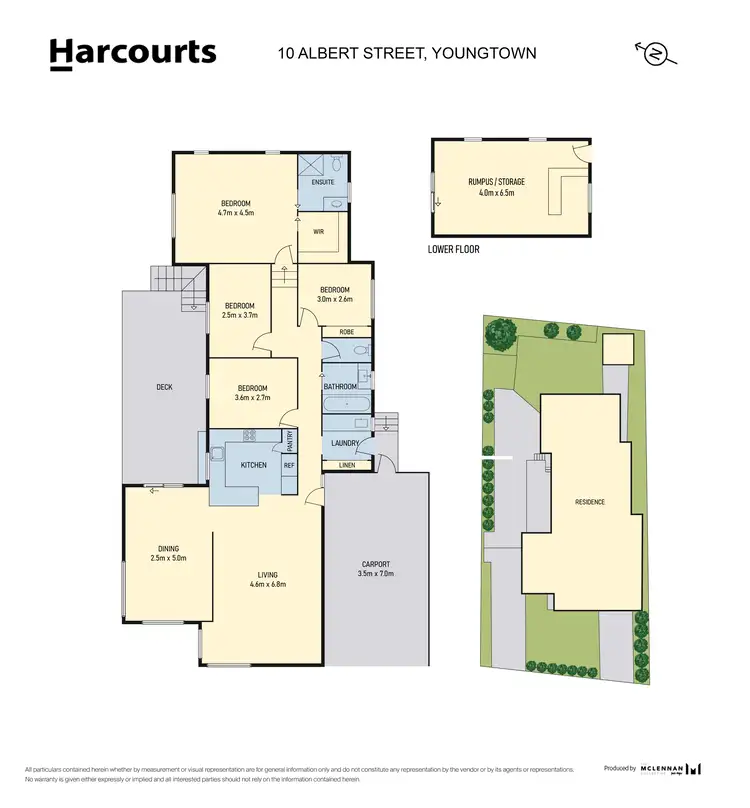 Floorplan of Homely house listing, 10 Albert Street, Youngtown TAS 7249