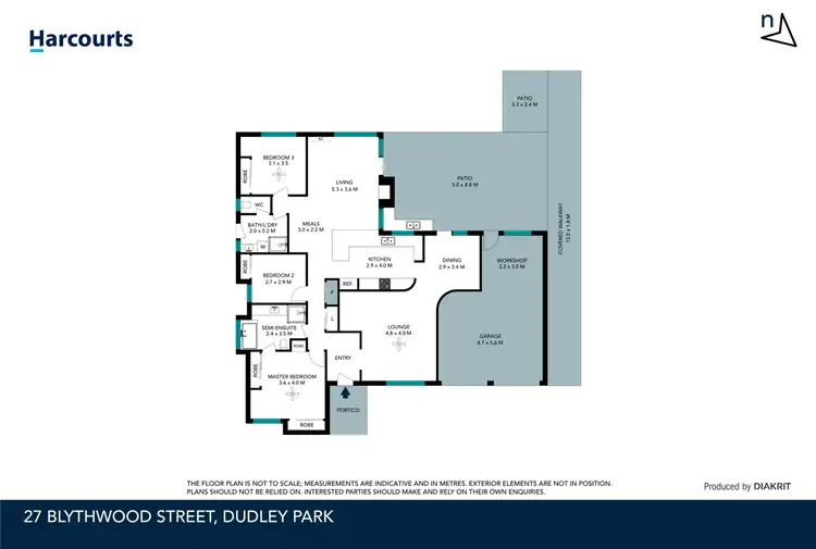 Floorplan of Homely house listing, 27 Blythwood Street, Dudley Park WA 6210