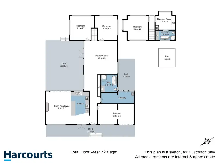 Floorplan of Homely house listing, 17 Wentworth Street, Bellerive TAS 7018
