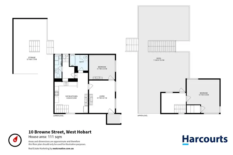 Floorplan of Homely house listing, 10 Browne Street, West Hobart TAS 7000