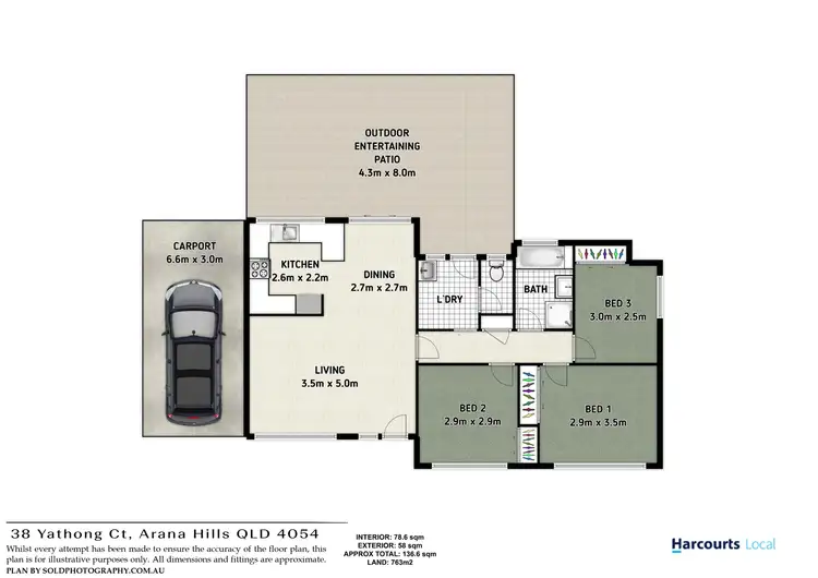 Floorplan of Homely house listing, 38 Yathong Court, Arana Hills QLD 4054
