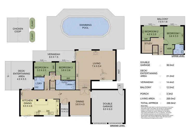 Floorplan of Homely house listing, 83 Charlick Road, Crafers West SA 5152