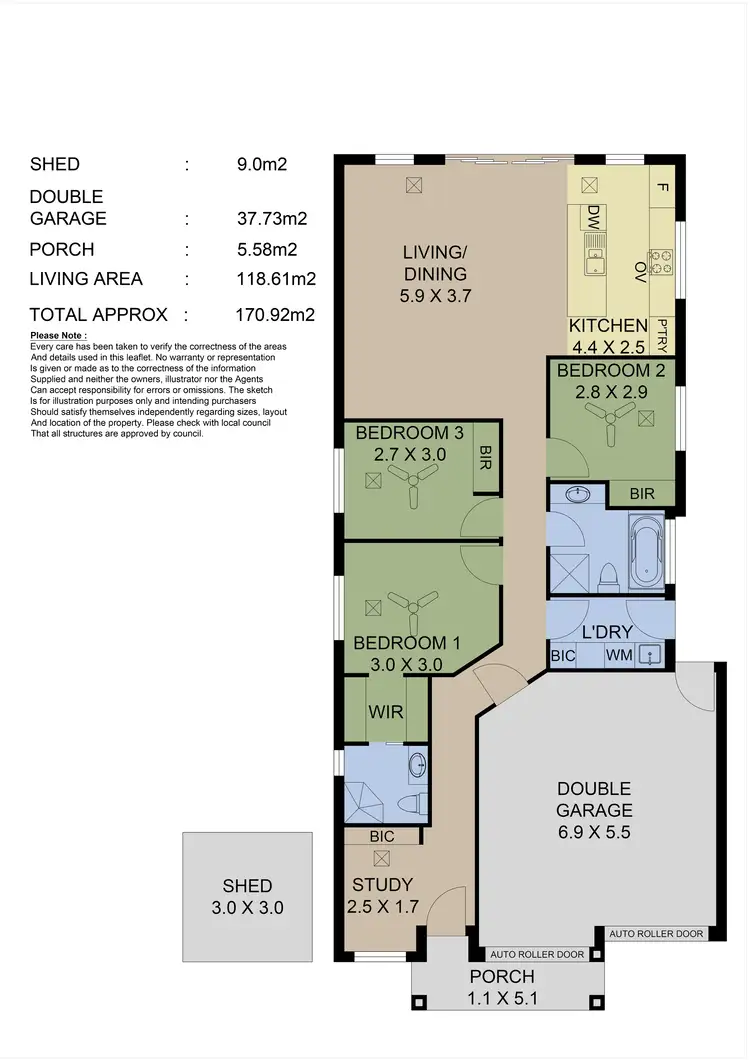 Floorplan of Homely house listing, 20 Rayson Way, Mount Barker SA 5251