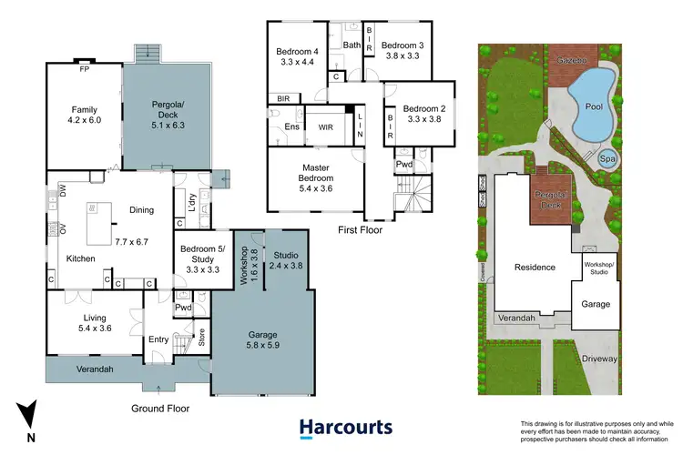 Floorplan of Homely house listing, 14 Murchison Avenue, Vermont South VIC 3133