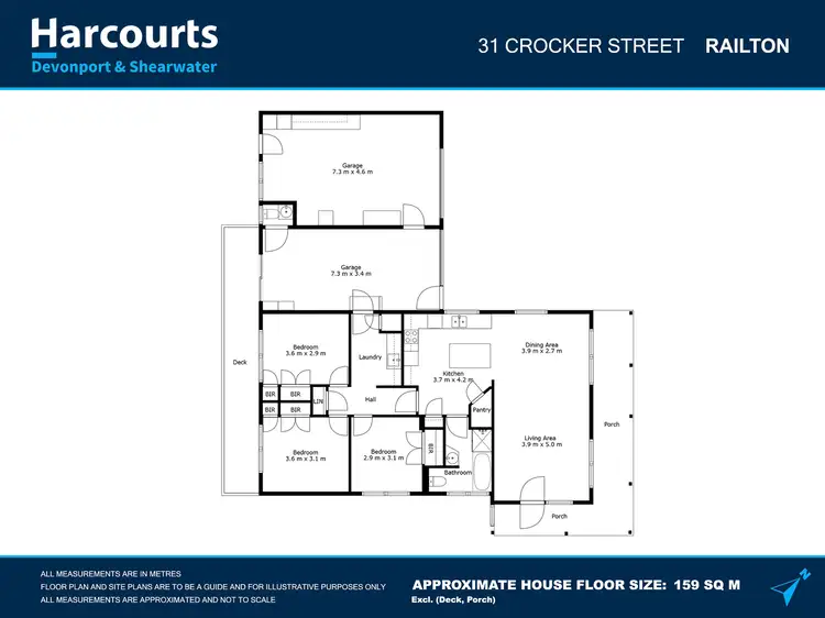 Floorplan of Homely house listing, 31 Crockers Street, Railton TAS 7305
