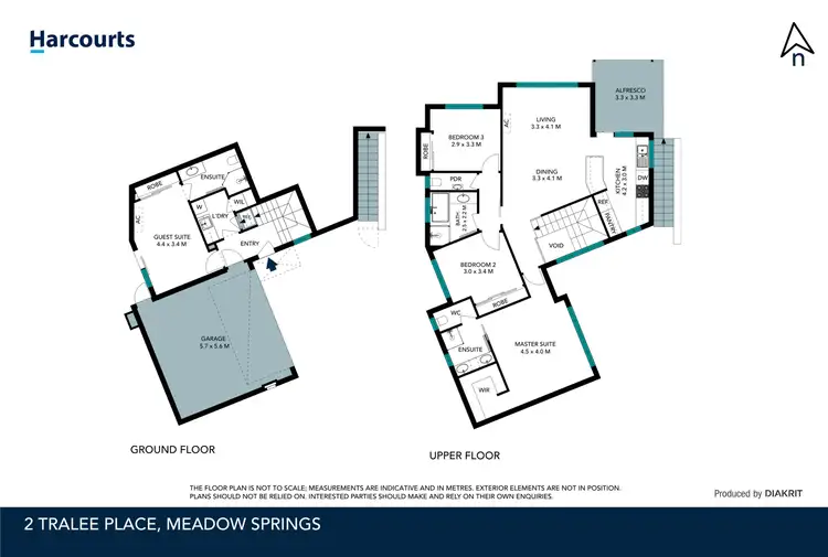 Floorplan of Homely house listing, 2 Tralee Place, Meadow Springs WA 6210