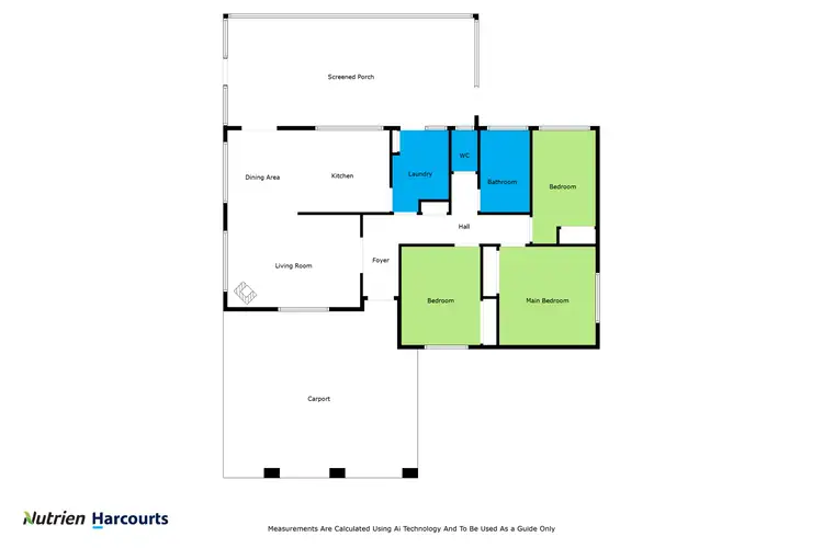 Floorplan of Homely house listing, 13 Commercial Street, Yarram VIC 3971