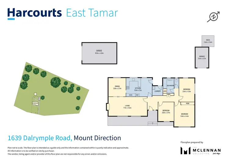 Floorplan of Homely house listing, 1639 Dalrymple Road, Mount Direction TAS 7252