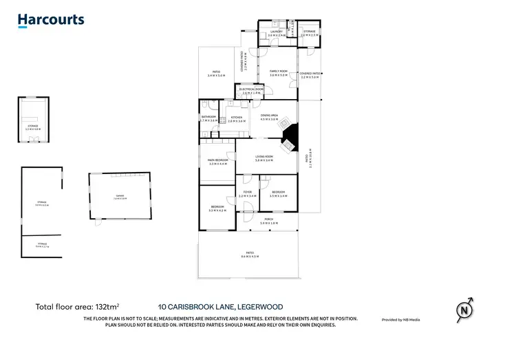 Floorplan of Homely house listing, 10 Carisbrook Lane, Legerwood TAS 7263
